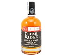 Cedar Ridge SINGLE MALT WHISKEY 40% Vol. 0,7l