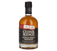 Cedar Ridge SINGLE MALT WHISKEY 40% Vol. 0,7l