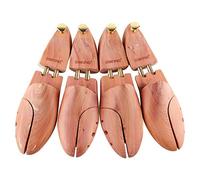 Cedar Space Alberi per scarpe in cedro da uomo, 7,5-14 misure, 2 paia di alberi di legno per scarpe, 2 paia, CS41 -US Size Men8