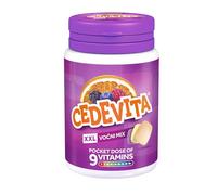 Cedevita Caramelle Multivitaminiche Sane e Dolci con 9 Vitamine al Gusto Limone - Tasca Piena di Vitamine Booster del Sistema Immunitario - Confezione da 8 Caramelle, 19,5g