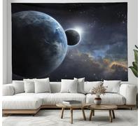 CEDNXOER Pianeta Stampa 3D Arazzo Da Parete, Il Vasto Universo Poster Ornamento Arte Murale Tapestry, 180×230cm Tessuto Parete Appeso Decorazione Per Soggiorno,Dormitorio