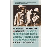 Cedric J. Robinson Forgeries of Memory and Meaning (Tascabile)
