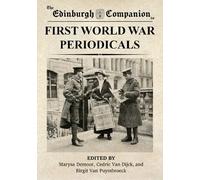 Cedric Van Dijc Edinburgh Companion to First World War Period (Copertina rigida)