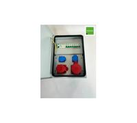 CEE 32A 16A Distributore da parete in metallo 2x230V con 94V-1