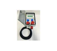CEE 32A 16A Distributore da parete in metallo 2x230V con 94V-7