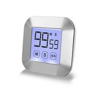 CEEBON - Timer da cucina digitale magnetico, con conto alla rovescia e cronometro, con segnale sonoro a volume elevato e display LCD, retroilluminato