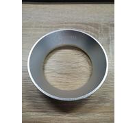 ceelatti Anello dosatore per caffè, 54 mm, in alluminio, con 8 potenti magnetici, per espresso, compatibile con portafiltro da 54 mm, per macchina da caffè, colore argento