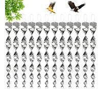 Ceeyoll 12 Pezzi Dissuasori per Piccioni, Scaccia Piccioni, Dissuasori per Uccelli, Altamente Riflettente, Non Facile da Rompere, Spaventa Uccelli, Adatto per Giardini, per Respingere Gli Uccelli