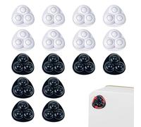 Ceeyoll 16 Pezzi Rotelle Per Mobili, Mini Ruote Autoadesive Per Mobili, Ruote Con Rotazione A 360 Gradi Per Mobili, Piccole Rotelle Per Mobili, Per Elettrodomestici Da Cucina, Mobili, Pattumiere, Pic