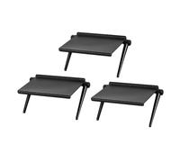 Ceeyoll 2 Pezzi Ripiano Superiore TV, Ripiano Superiore Dello Schermo Supporto Monitor Staffa Router Pieghevole Per Contenere Scatole Per Cavi, Scatole Multimediali, Console Di Gioco.