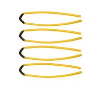 Ceeyoll 4 Pezzi Elastici Fionda Professionale,Elevata Elasticità Catapulta Bande in Gomma,Lattice Naturale Elastici di Ricambio,Adatto per la Caccia con la Fionda a Catapulta all'aperto.