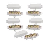 Ceeyoll 5 Pezzi Connettore per Cavi e Fili,Morsettiera per cavi da 2,5 a 16 mm²,Connettori Elettrici Rapidi,Connettori Per Cavi Elettrici 1000 V, 100 A, adatto per Cavi di Illuminazione da Soffitto.