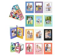 Ceeyoll Cornice Magnetica Set Da 12 Pezzi Design Con Angoli Arrotondati Magneti Potenti Facile Da Montare Montaggio Fai Da Te Mini Cornici Per Foto Per Frigoriferi E Tavoli