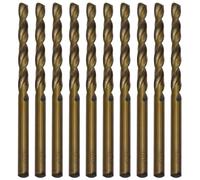CEEYSEE 10Pz Punta Elicoidali HSS 4.5mm La Punte Elicoidale Avvitare Punte Strumenti Per Pvc,Metalli Teneri,Legno.(I/LSZT/4.5mm)