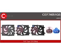 CEF74051GS ELETTROMOTORE VENTOLA RADIATORE CASCO LANCIA
