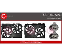 CEF74072AS Elettromotore, Ventola radiatore Casco