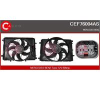 CEF76004AS CASCO Elettromotore, Ventola radiatore per MERCEDES-BENZ