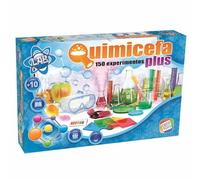 Cefa 21629 - Quimicefa Plus, Set per 150 esperimenti di chimica [lingua spagnola/lingua inglese]
