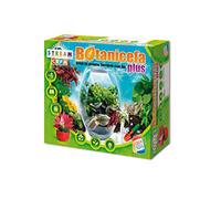 Cefa Toys - Botanicefa Plus, Gioco educativo, terrario con Luce, Include Libro Guida, Adatto per Bambini a Partire da 6 Anni, Strato di drenaggio - Pietre/Sabbia silice.