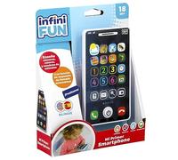 Cefa Toys Infinyfun, Mini Smartphone Infinito, educativo, tattile, bilingue, Adatto per Bambini a Partire da 12 Mesi (00975)