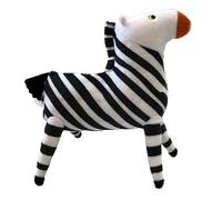 Cefa Toys- Peluche Solidale, Colore Bianco/Nero, 00207