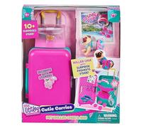 Cefa Toys - Real Littles Mini Set da Viaggio Cutie Carries, Mini Set di Valigia con Ruote, Trasportino e Cane giocattolo, Adatto per Ragazze a partire dai 6 anni