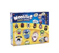 Cefa Toys WOOBLIES Serie 1: Arena da combattimento + 4 figure da collezione + 2 Turbo LANZATORI