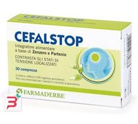 Farmaderbe Integratore Cefalstop - Antidolorifico - 30 compresse