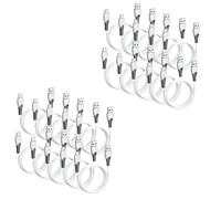 CEFOJQAO Cavo micro USB 0,9 m, confezione da 20, ricarica rapida 3A e dati | Microusb - Cavo estremamente flessibile per tablet Fire/Disegno, PS4, fotocamera, Galaxy S6/S7, Kindle, Raspberry Pi