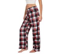 Cegerne Pantaloni del Pigiama da Donna Pantaloni Taglie Forti Elastici Comodi Pantaloni a Gamba Dritta