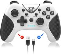 Cehensy Controller per Switch, Controller per PC 7038 Bianco