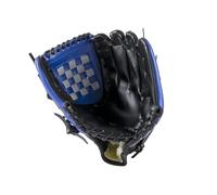 CEHJZQRPL Attrezzature per allenamento softball per sport all'aria aperta, attrezzatura per uomini e donne adulti, guanti mano sinistra o destra, comodi regolabili (blu nero, 9,5 pollici)