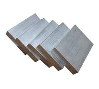 CEHJZQRPL Barra piatta quadrata in alluminio, barra piatta in alluminio, adatta per forme, spessore 5 mm (larghezza:10 mm (5 pezzi)