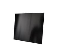 CEHJZQRPL Piastra in alluminio 5052, lamiera piatta in lega di alluminio anodizzato nero, 100 mm x 100 mm, 200 mm x 200 mm, 200 mm x 300 mm, 300 mm x 300 mm (100 x 100 x 1,5 mm, 2 pezzi)