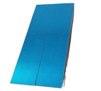 CEHJZQRPL Piastra in alluminio, lamiera piatta in alluminio fai da te spessore 3 mm 5 mm 6 mm 8 mm 10 mm 100 x 100 mm 100 x 200 mm (5 x 100 x 100 mm 2 pezzi)