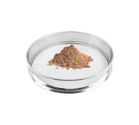 CEHJZQRPL Setaccio for Farina in Acciaio Inox, setaccio for Prove, setaccio da Giardino, setaccio fine, setaccio Metallico for Terreno, Pietre, casa, Laboratorio, Diametro: 15 cm(Mesh 8mm)
