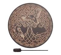 CEHJZQRPL Tamburo sciamanico Strumento a percussione for adulti a mano Kit di batteria musicale sonoro etereo for ragazzi e ragazze