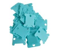 CEHTK 50 Rocchetti per Filo da Ricamo, 3,5 x 3,8 cm, avvolgifilo per Cucito/Ricamo, Colore Blu