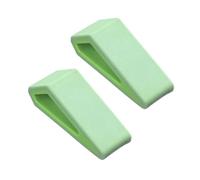 CEHTK Supporto di Raffreddamento ergonomico per Laptop da 2 Pezzi, Antiscivolo, in Silicone, con Cuscinetto inclinabile, Leggero, per Tablet, per casa, Ufficio, Viaggi, Verde