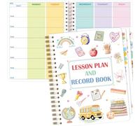 Ceiba Tree Planner per insegnanti, non datato, agenda per lezioni e registro 21,6 x 27,9 cm, registro delle presenze, 10 mesi e 50 settimane