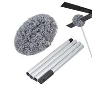 Ceiling Fan Cleaner - Bendable Microfiber Duster with Long Pole for Blinds, Walls, Bookshelves Easily Adjust