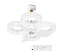 Ceiling Fans With Lights | 3 Speeds Dimmable Low Noise | Indoor Ceiling Fan