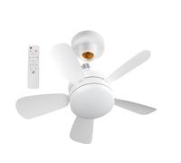 Ceiling Fans with Lights, E27 LED Ceiling Fan, 3 Speed Wind Cooling Device, Energy Efficient Quiet, Modern Room Decor, Ideal for Bedrooms, Apartments, Kitchens, Homeowners, Interior Designers, Rooms