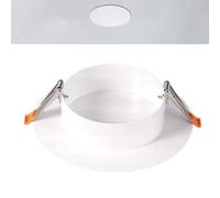 Ceiling Hole Cover - Decorative Hole Panel With Buckle | Ceiling Light Cover Plate | ABS+Iron Material Small 4.9cm Medium 7.8cm Large 11.8cm - For Kitchen Living Room Home Apartment Workplace Garage B