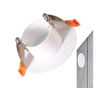 Ceiling Hole Cover Plate, Decorative Hole Buckle Panel, Round Cover Plate with Lock, Sturdy Home Living Room Kitchen, Garage Basement Attic, Apartment Workplace Use for Fix