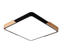 Ceiling Lamp Panel Lights LED Ceiling Lamp 3-Color Dimmable LED Flush Mount Ceiling Light Embedded Installation Close to Ceiling Light Fixtures Simple Children's Room Balcony Macarons (Black 30cm)
