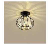Ceiling light Crystal Aisle Lamp Modern Crystal Ceiling Lamp Living Room Aisle Corridor Lamp Balcony Ceiling Lamp Personality Creative Small Porch Light Ceiling Light Fixture