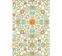 Ceiling No. 155 - William Morris - Notebook: 120 Lined Pages 6" x 9" Journal Diary Notepad