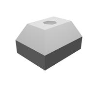 Ceiling Support Foot for IKEA IVAR Shelving - M6 Stabilizer No Wall Mount