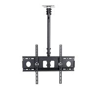 Ceiling TV Mount Bracket Universal Full Motion TV Stand Adjustable Height for 4075 inch TVs Telescoping Tilt & Swivel Heavy Duty Design (2.5m)